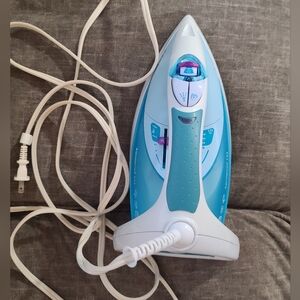 T-fal Aquaspeed 155 Blue and White Steam Iron, Made In France